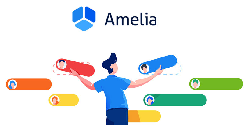 amelia wordpress booking plugin illustration