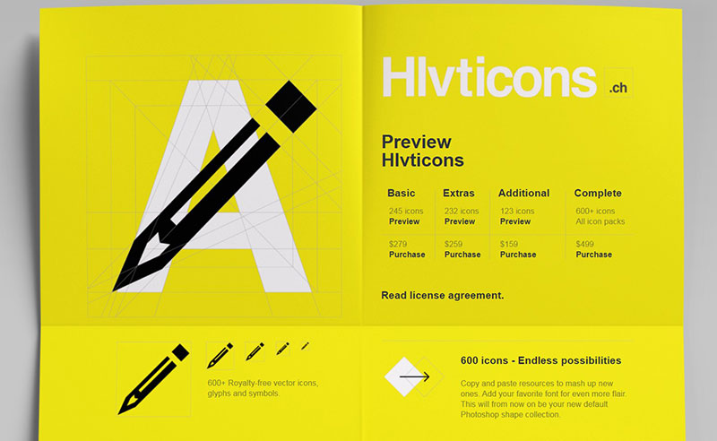 hlvticons homepage screenshot