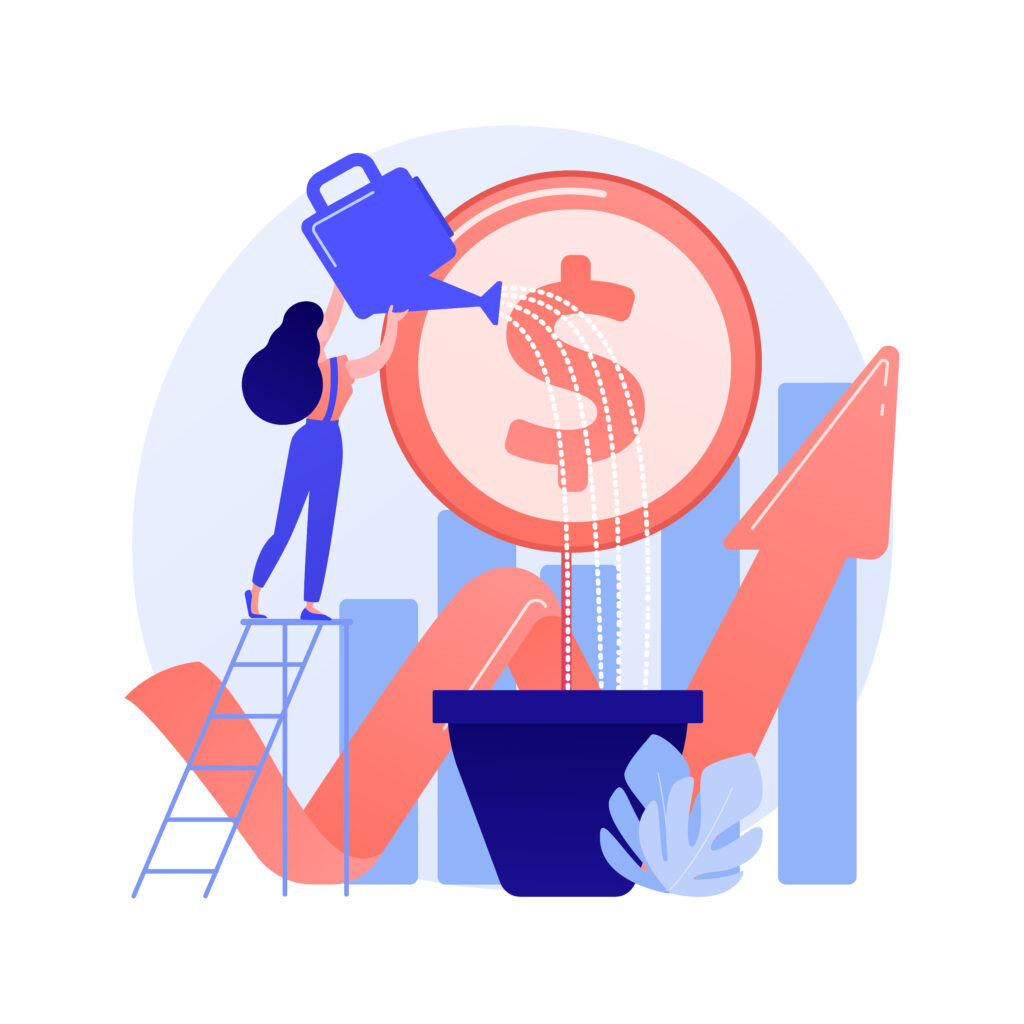 Concept illustration for maximizing revenue