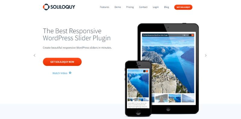 soliloquy wordpress slider plugin screenshot