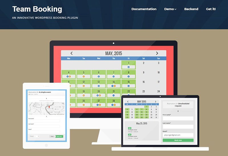 team booking wordpress appointment scheduling plugin