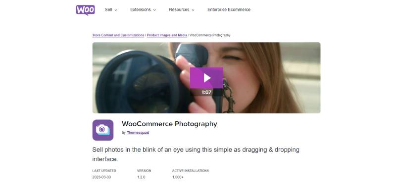 woocommerce wordpress plugin for photographers 