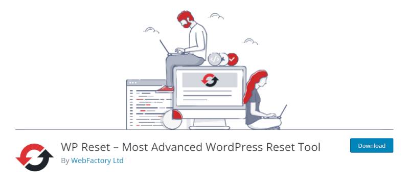 wp reset download page screenshot 
