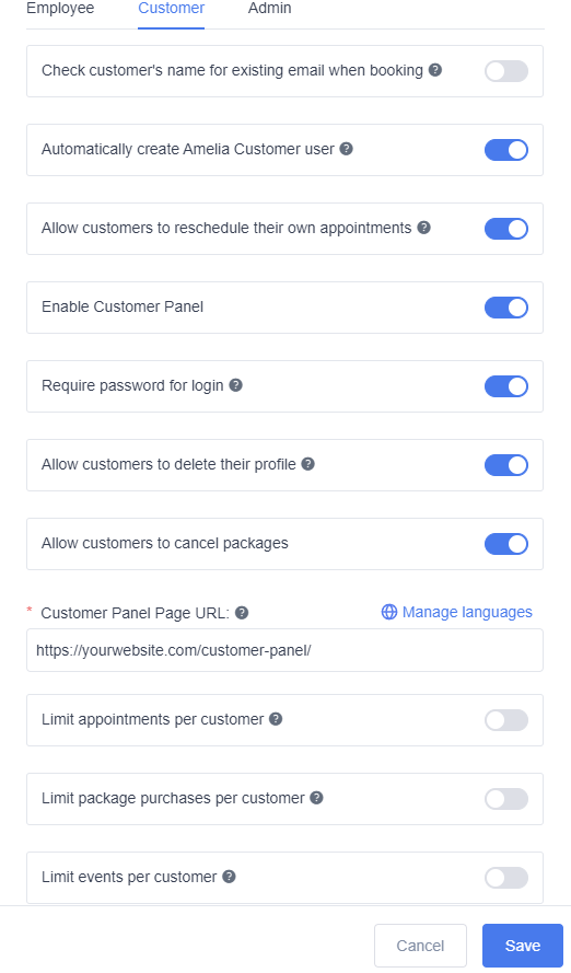 customer-panel-enabled