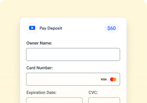 Deposit payments