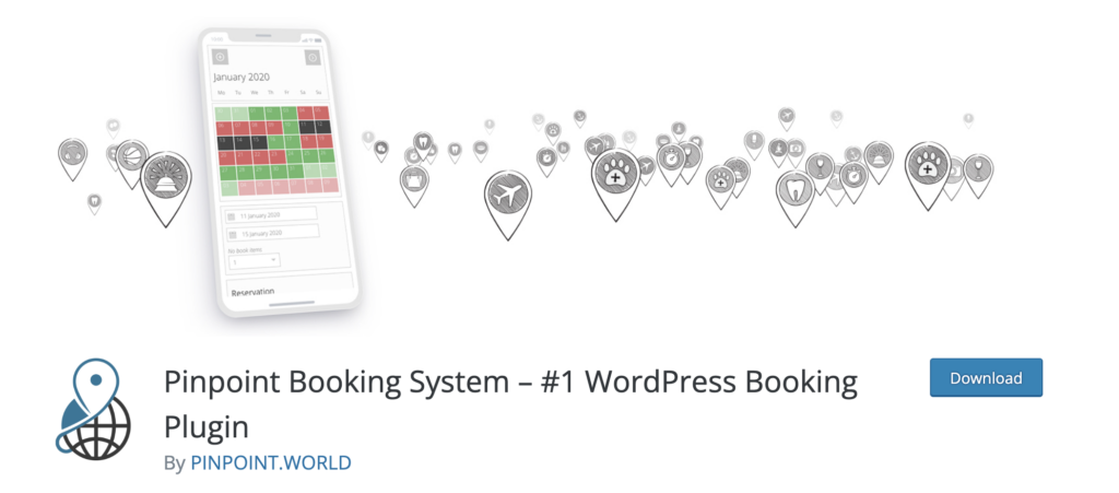 pinpoint wordpress booking plugin