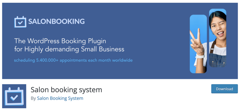 salon booking system wordpress