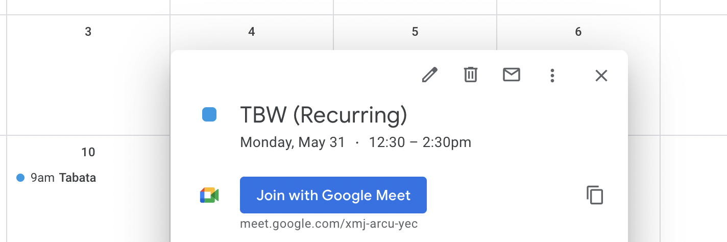 Google Meet Join Amelia WordPress Booking plugin