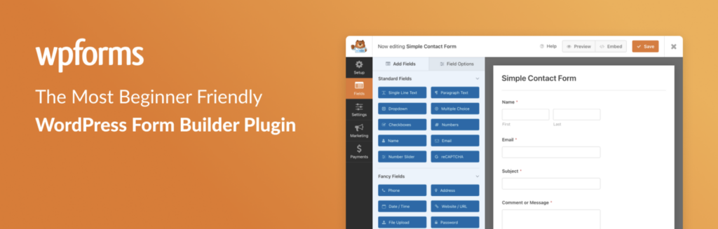 wpforms screenshot 