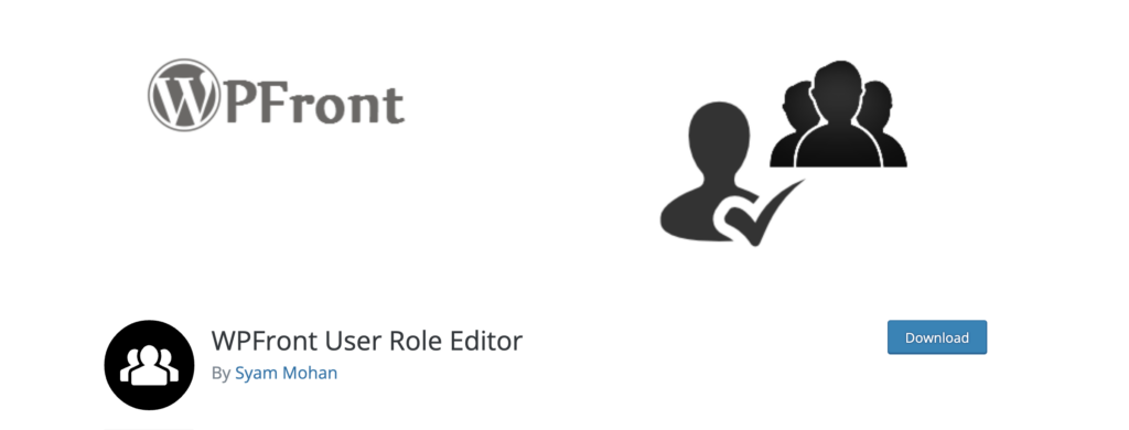 wpfront user role editor